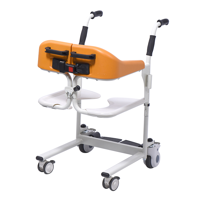Medical Patient Transfer Toilet Wheel Chair Transport Commode Chairs