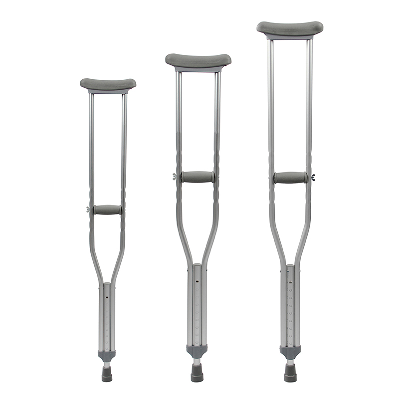 Aluminum Alloy Orthopedic Walking Crutches for Disabled