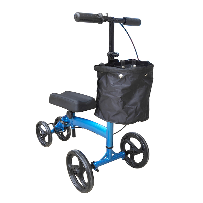 Rolling Knee Scooter Steerable Knee Walker with Knee Support 