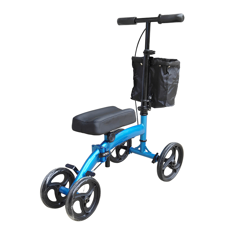 Rolling Knee Scooter Steerable Knee Walker with Knee Support 