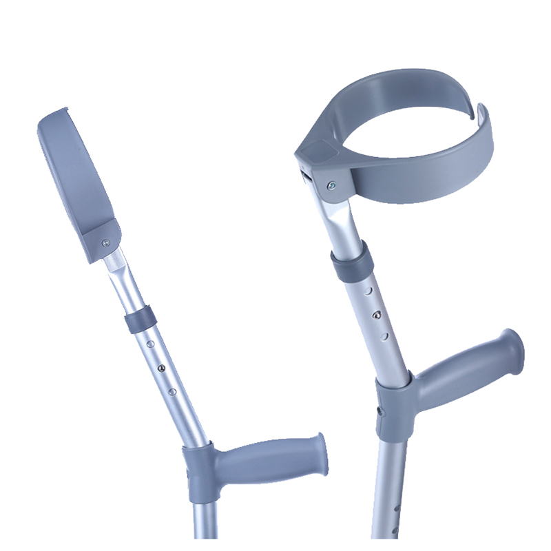 Custom Adjustable Height Forearm Crutches for Elderly