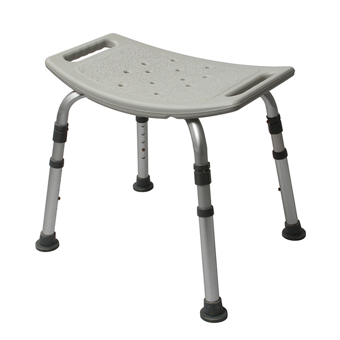 Bathroom Adjustable Shower Chair Safety Bath Bench for Elderly