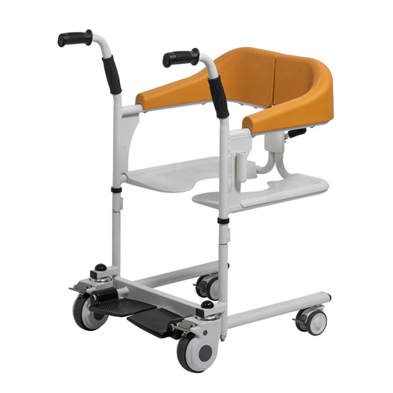 Medical Patient Transfer Toilet Wheel Chair Transport Commode Chairs