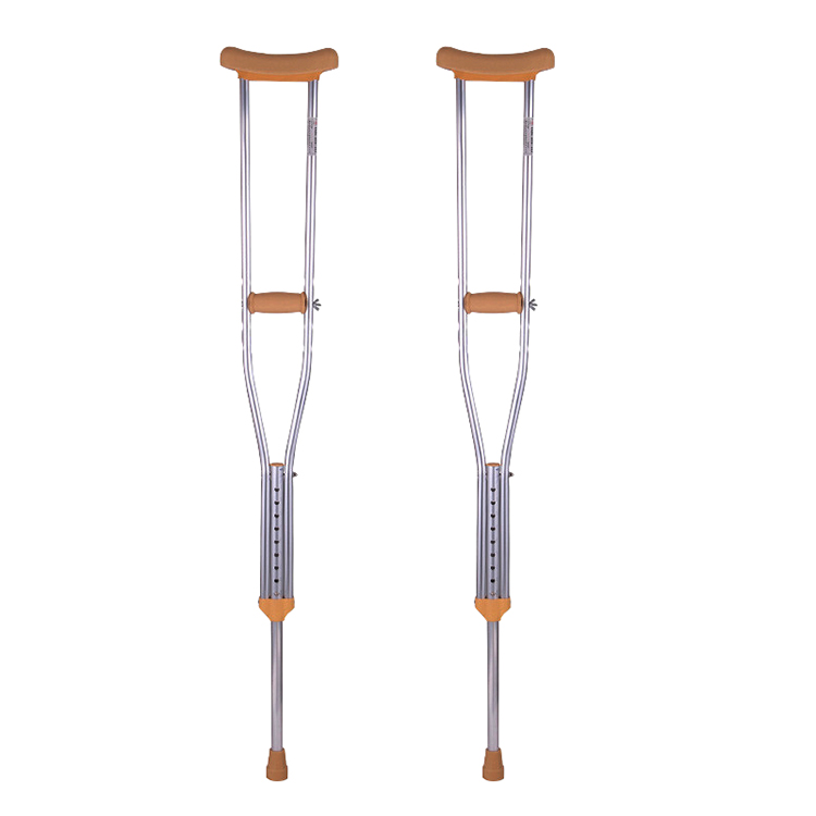 Aluminum Alloy Orthopedic Walking Crutches for Disabled