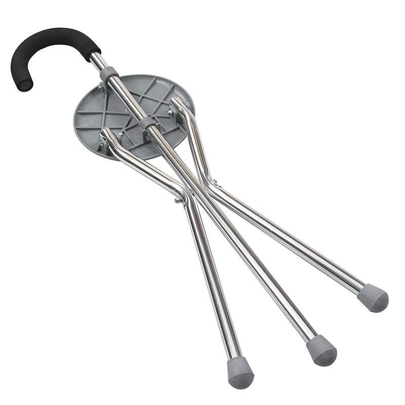 Folding Travel Walking Cane Chair Old People Walking Stick with Seat