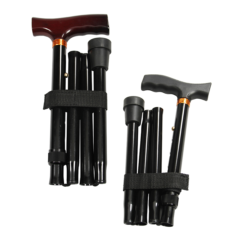 Lightweight Folding Walking Stick Travel Adjustable Canes