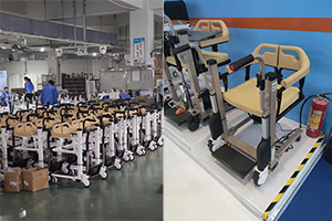 300 units of Transfer Toilet Chair At the Weekend Complete Production