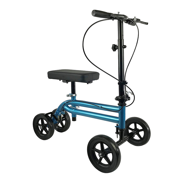 Amazon Knee Walker Steerable Knee Roller Crutches Scooter for Amputee