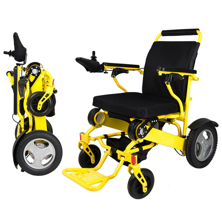 Aluminum Lightweight Power Wheelchair Mobility Electric Chairs for Disabled_Electric Wheelchairs