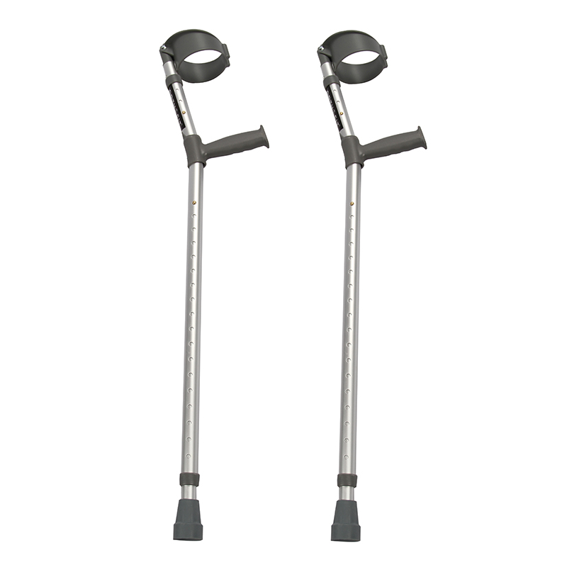 Aluminum Elbow Crutch Adjustable Leg Support Crutches