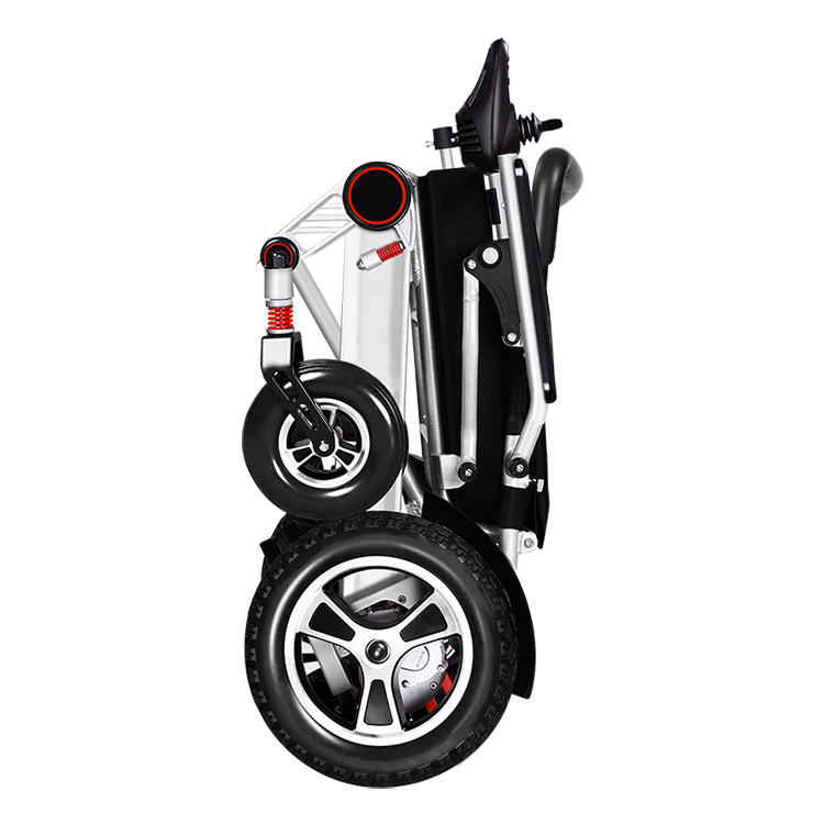  Travel Lightweight Portable Electric Wheelchair Motorized Power Chair for Adults