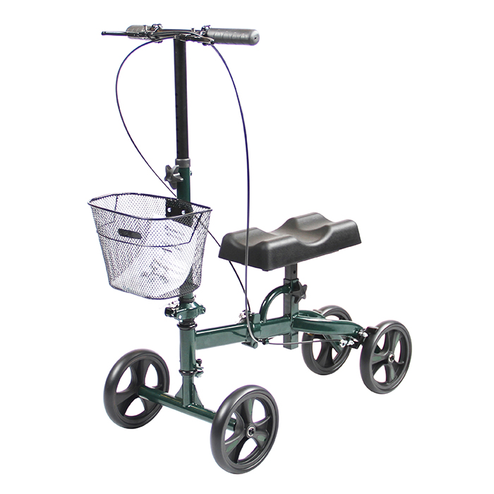 Foldable Stride On Knee Walker One Leg Scooter for Broken Foot
