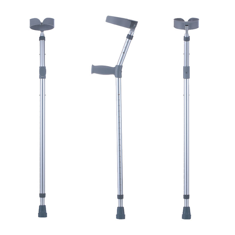 Custom Adjustable Height Forearm Crutches for Elderly