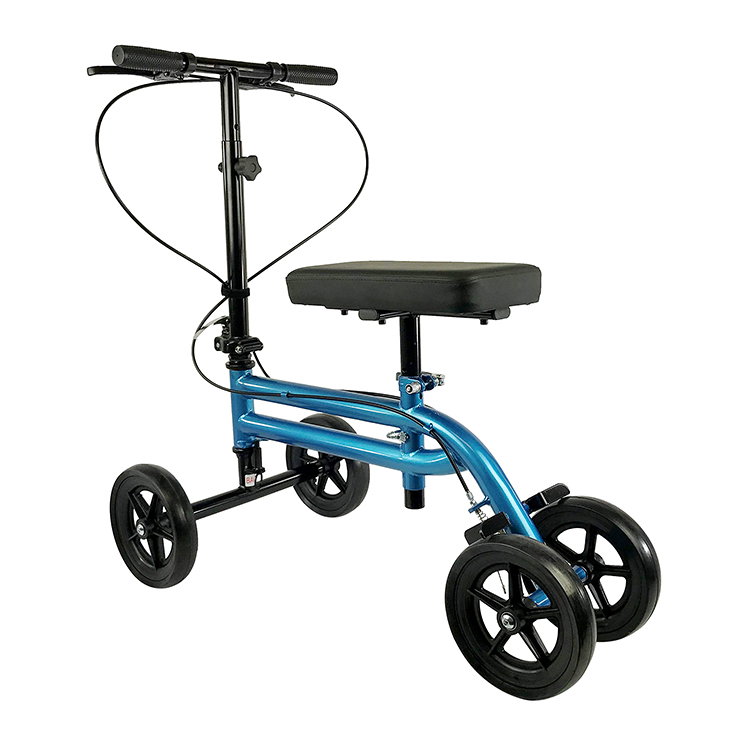 Amazon Knee Walker Steerable Knee Roller Crutches Scooter for Amputee