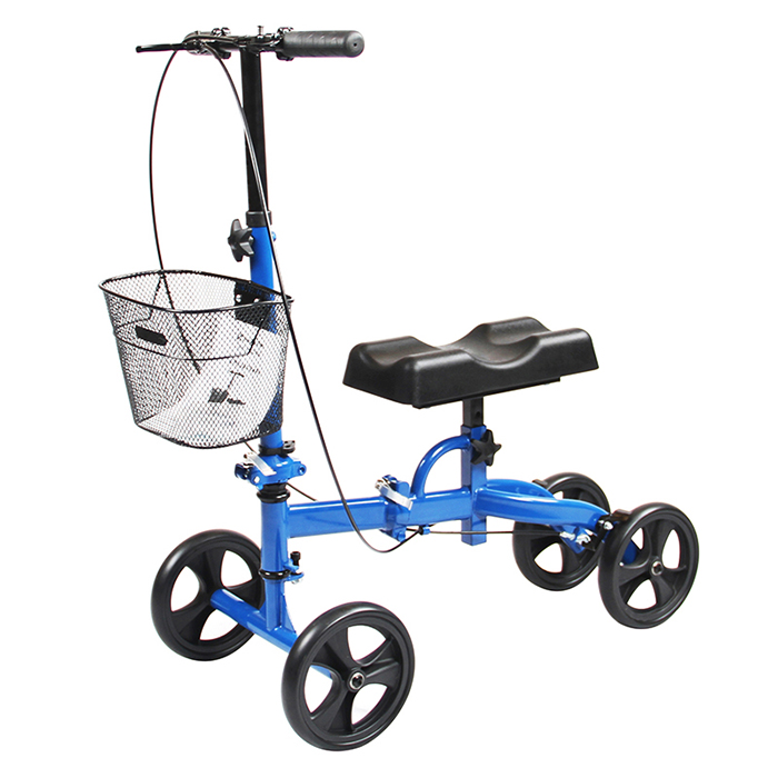 Mobility Knee Scooter 4 Wheels Steerable Knee Walker for Foot Injury
