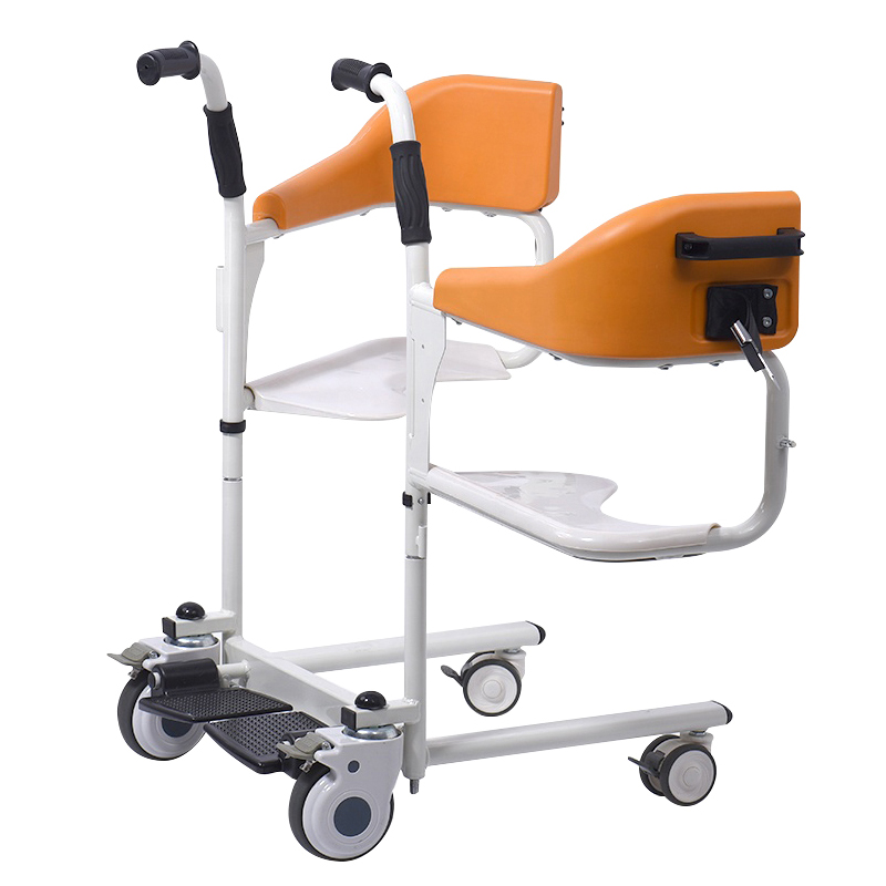 Medical Patient Transfer Toilet Wheel Chair Transport Commode Chairs