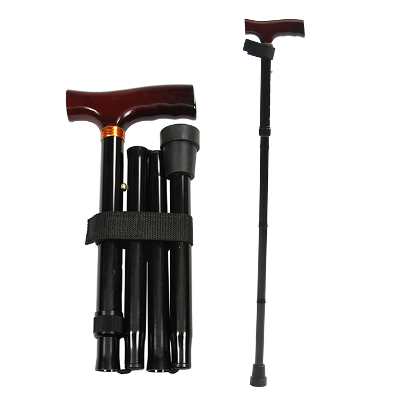 Lightweight Folding Walking Stick Travel Adjustable Canes