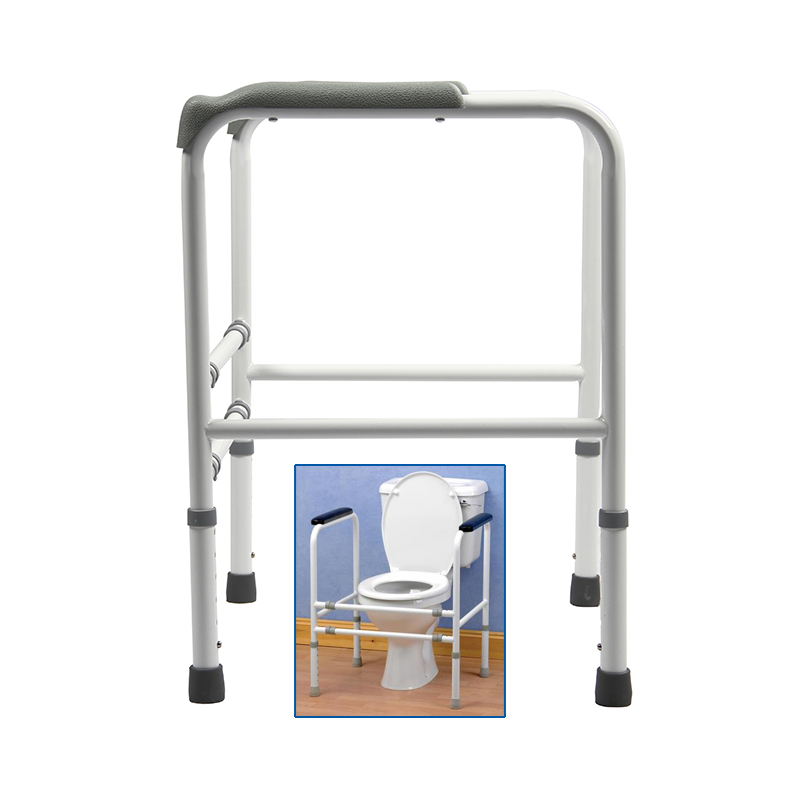 Adjustable Toilet Surround Frame Bariatric Safety Support Rails