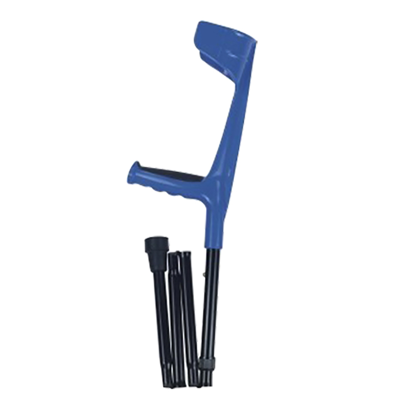 Folding Lightweight Forearm Crutches Adjustable Coloured Crutch