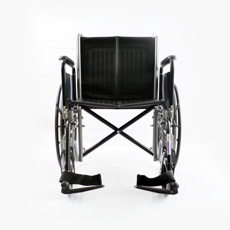 Standard Steel Wheelchair With Detachable Armrest and Legrest