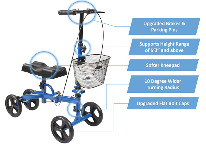 rolling knee scooter-1